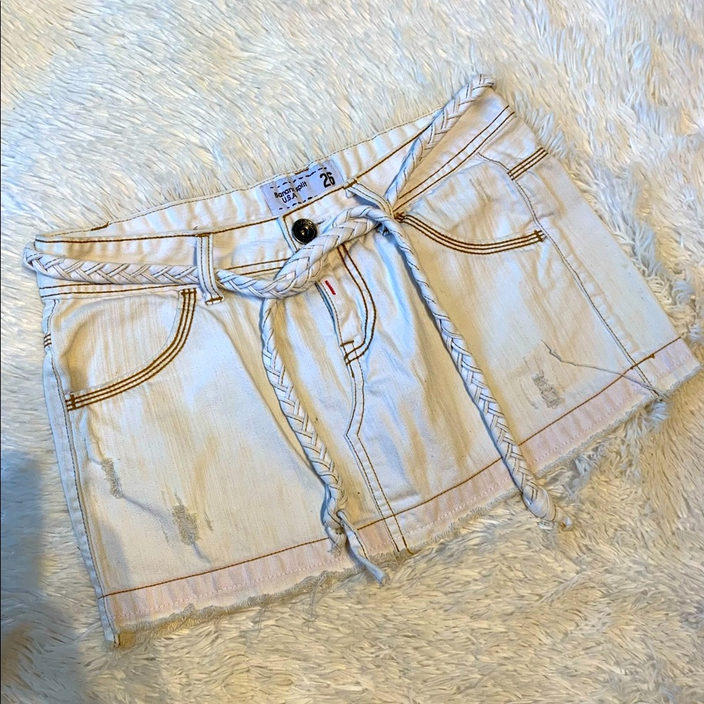 Low Rise Mini Skirt